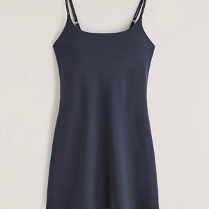 Traveler Dress - Abercrombie & Fitch - Navy Blue - Small